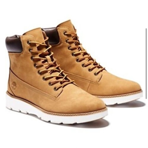 Timberland Keeley field 6 inch boot yellow nubuck size 6 - Picture 1 of 12